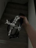 Gothic Resin Cross Accessories Headphone Cover