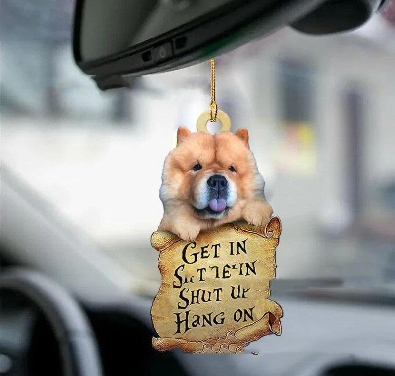 Car Dog Pendant Pendant, Car Key Backpack Accessories