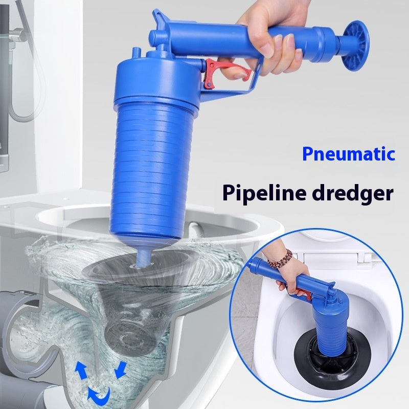 Toilet Sewer Drainage Facility Toilet Plunger Hand-operated Kitchen Toilet