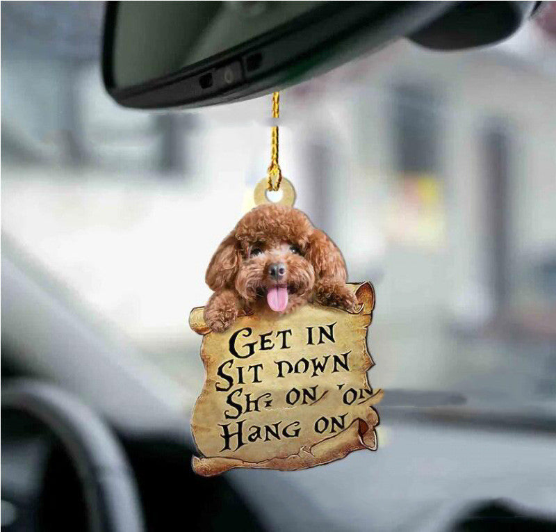Car Dog Pendant Pendant, Car Key Backpack Accessories