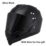 Off-road helmet motorcycle racing helmet road off-road dual-use helmet men and women four seasons pull helmet full face helmet