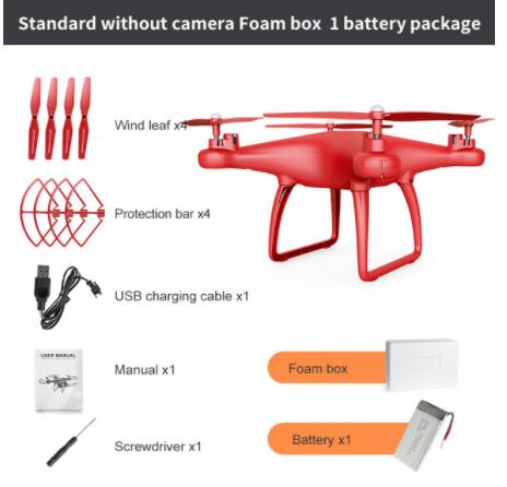 Cross-Border Drone Remote Control HD 4k Dual Lens Camera Long Endurance Helicopter Model Fixed Altitude