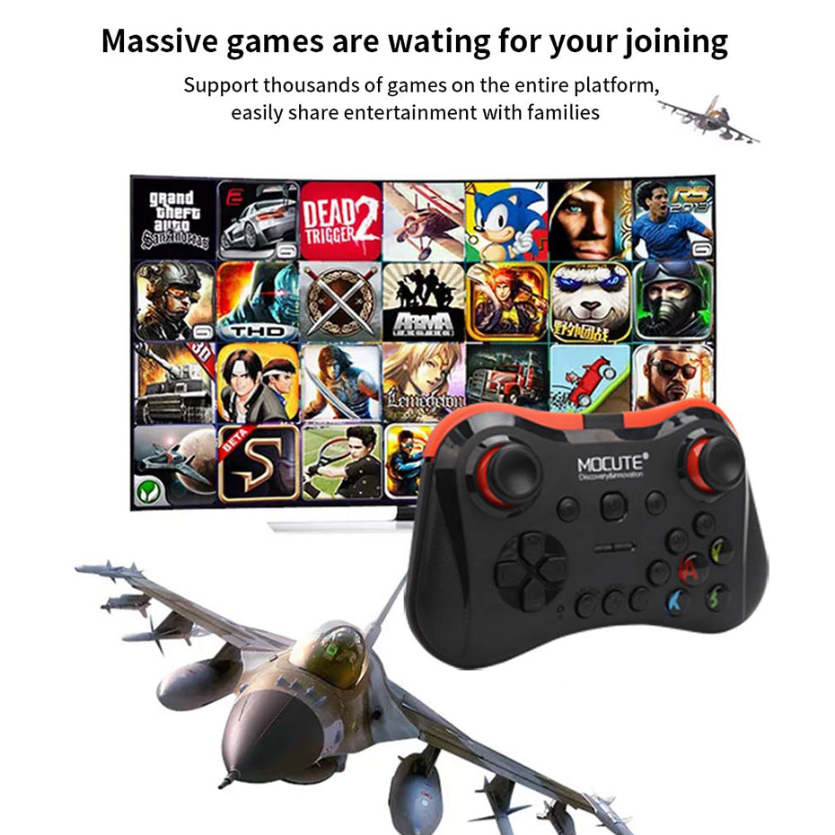 Magic Cart Mobile Phone Wireless Bluetooth Gamepad