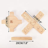 Wooden Ring Throwing I Game Bar Family Desktop Throwing Ring Hook And Loop Ferrule