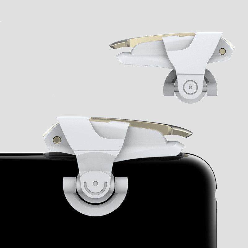 Compatible with Apple , Eating Chicken Artifact Mobile Gamepad is Suitable For Quick Shooting Buttons