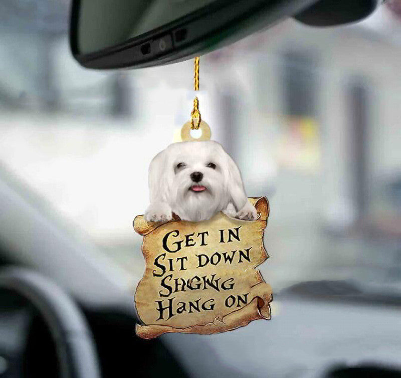 Car Dog Pendant Pendant, Car Key Backpack Accessories