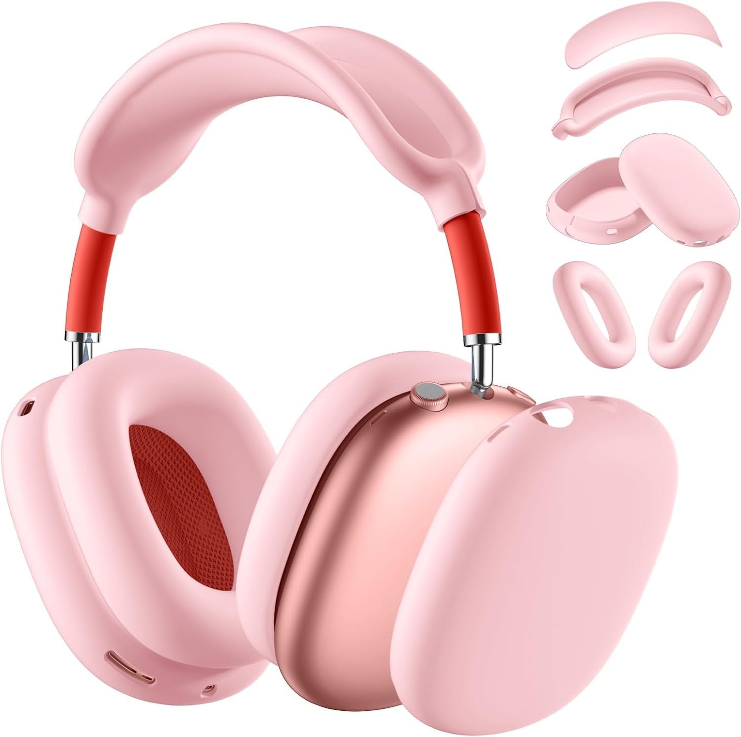 Earphone Case Silicone Earphone Case Bluetooth Headphone Case Head-mounted Protective Case