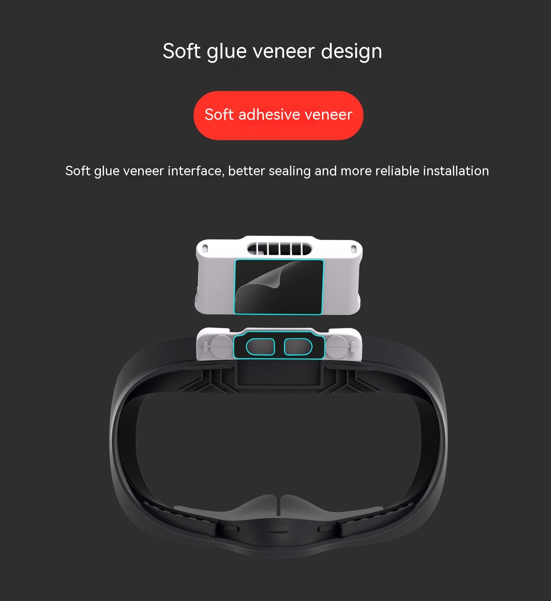 Air Circulation Cooling VR Magnetic Suction Relief Atomization Fan