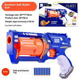 Toy Soft Bullet Gun Children's Revolver Toy