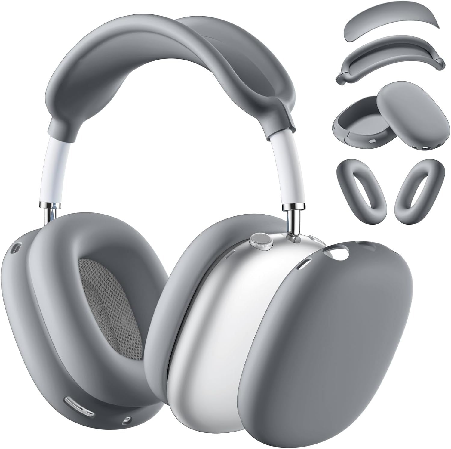 Earphone Case Silicone Earphone Case Bluetooth Headphone Case Head-mounted Protective Case