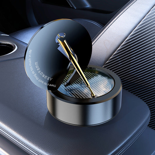 Solar Car Air Freshener Rotating Aromatherapy Diffusing Accessories Interior Durable Original Perfume Car Accessories