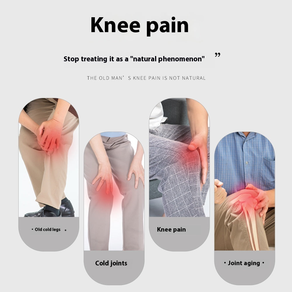 Warm Old Cold Legs Argy Wormwood Self-heating Middle-aged And Elderly Special Joint Pain Knee Pad