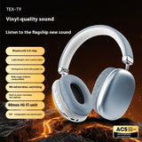 TEX-T9 Bluetooth Headset Wireless Headphone Head-mounted