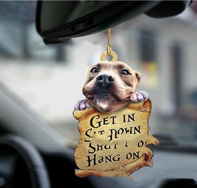 Car Dog Pendant Pendant, Car Key Backpack Accessories