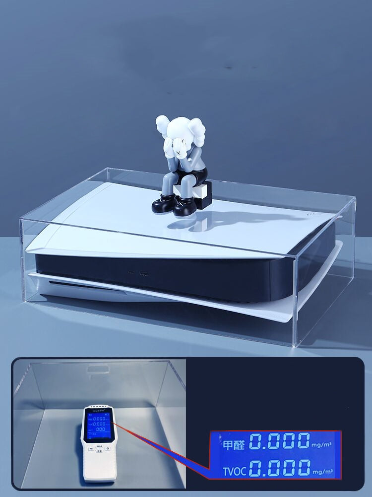 Handle Storage Box Acrylic Ps4slim Host Cooling Game Console Protection Case