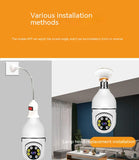 Bulb Camera Wireless Wifi Monitoring