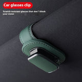 Leather Car Accessories Car Glasses Frame