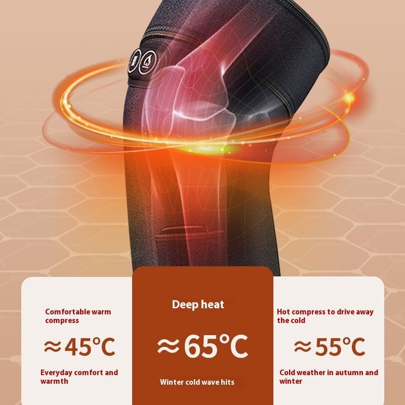 Electric Heating Physiotherapy Knee Pad Joint Hot Compress Warm Massage Instrument