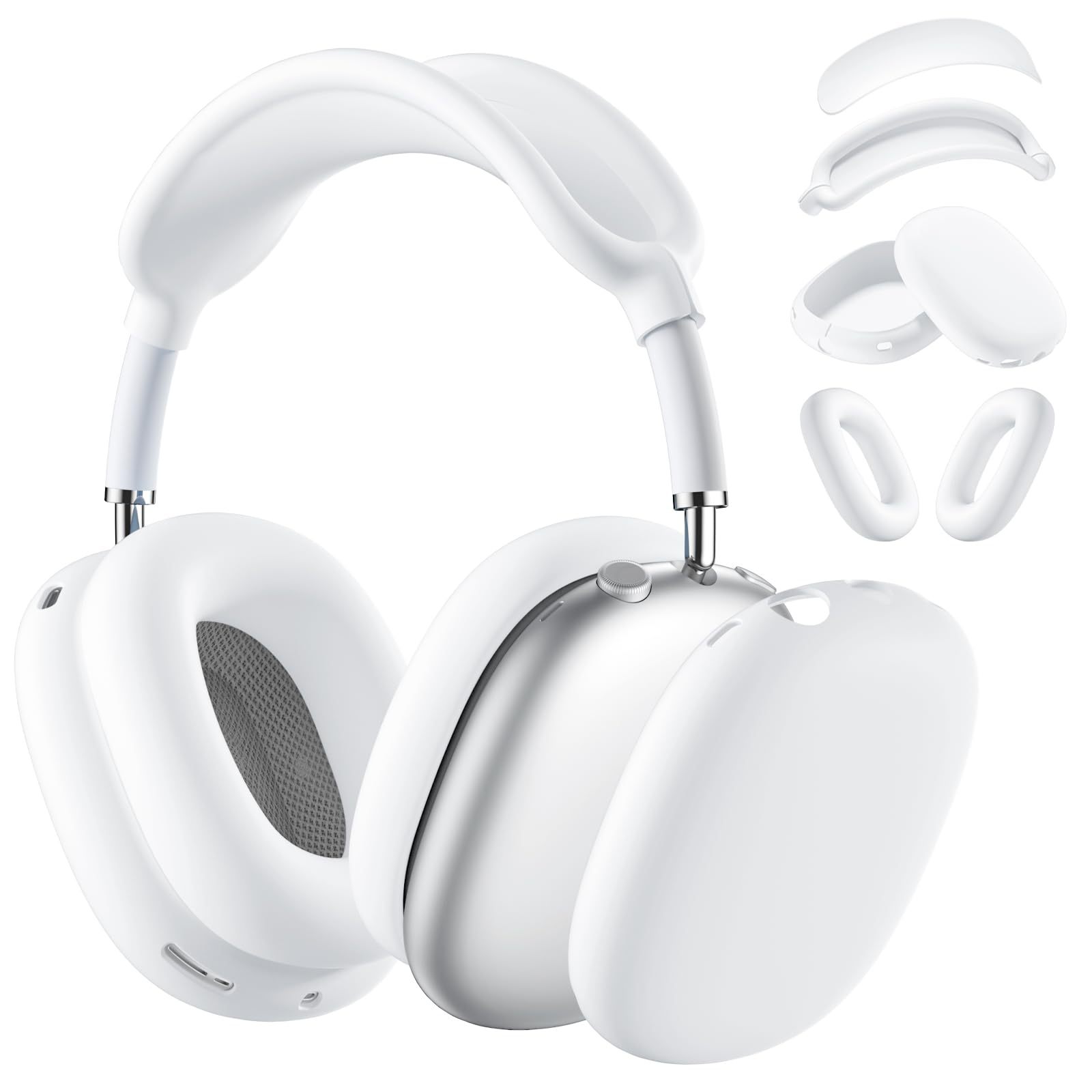 Earphone Case Silicone Earphone Case Bluetooth Headphone Case Head-mounted Protective Case