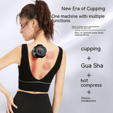 Intelligent Electric Breathing Gua Sha Scraping Massager Whole Body Hot Compress Massage Tank