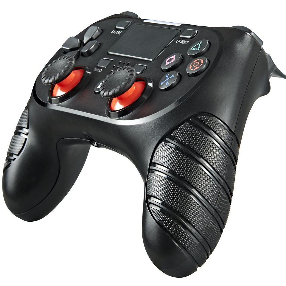 Six Axis Double Vibration Game Handle With Light